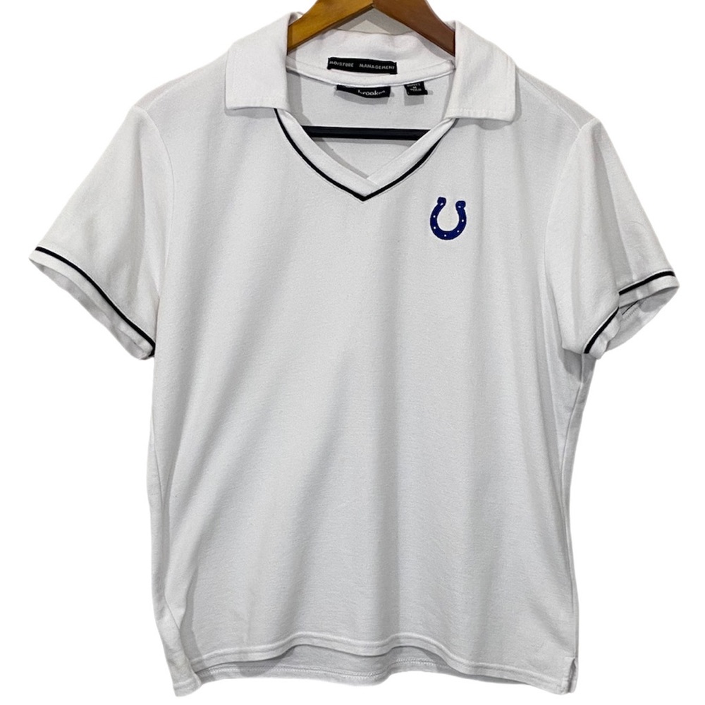 Dunbrooke Indianapolis Colt’s Polo Shirt Women’s Size Medium Football Fan NFL